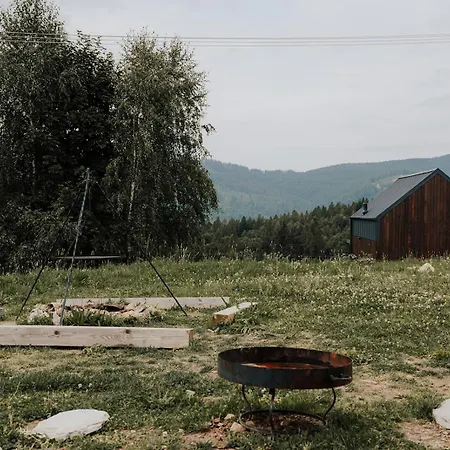 Nyaraló Folwark Soblowka - Agat Z Sauna I Widokiem Na Gory *